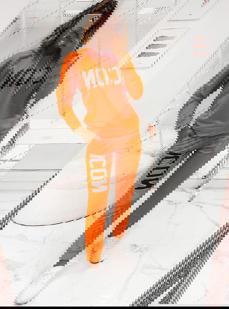 POMARAŃCZOWY KOMPLET DRESOWY Z...