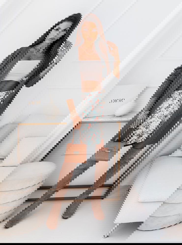 Kardigan z warkoczowym splotem i...