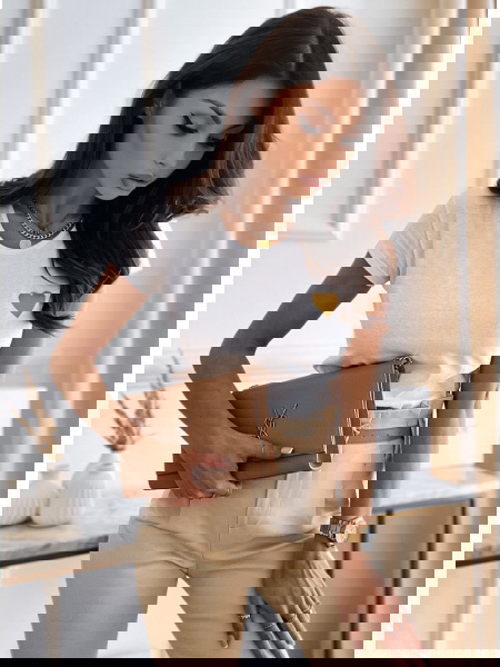 Biała koszulka na krótki... 2