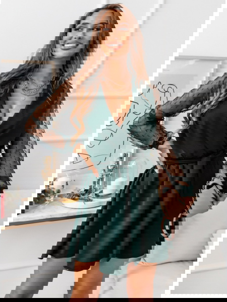 Sukienka z przekładanym... 2