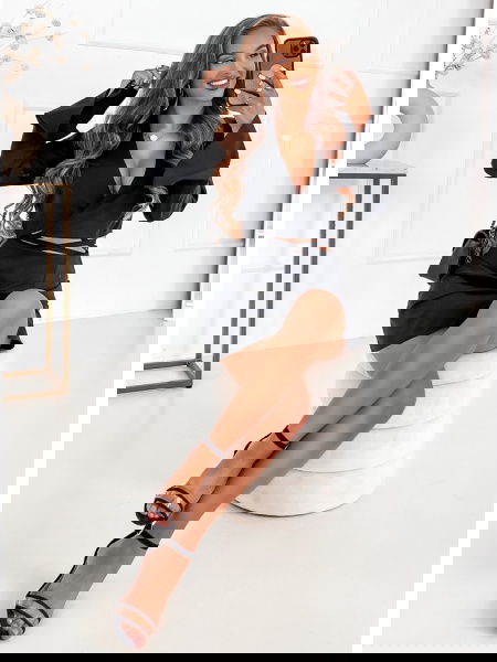 Czarny komplet jak sukienka... 2