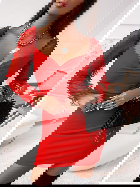 Malinowa dopasowana... 2