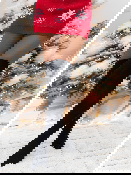 Czarne zakolanówki z...