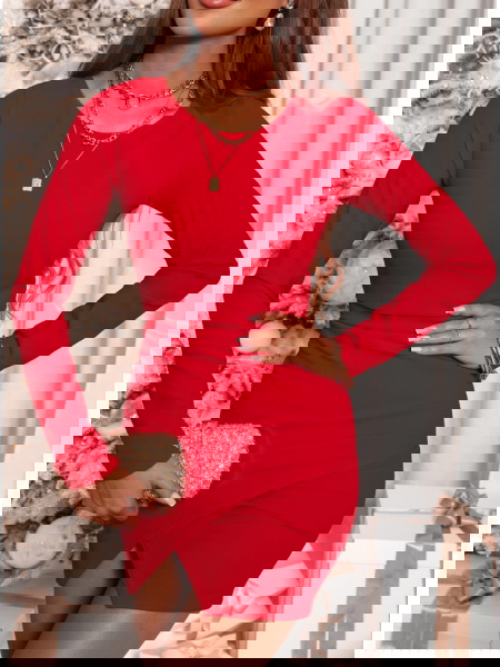 Malinowa dopasowana... 2