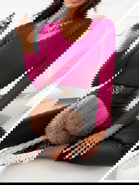 Bluzka prążkowana z... 2