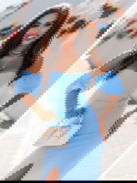 Błękitna sukienka hiszpanka... 2