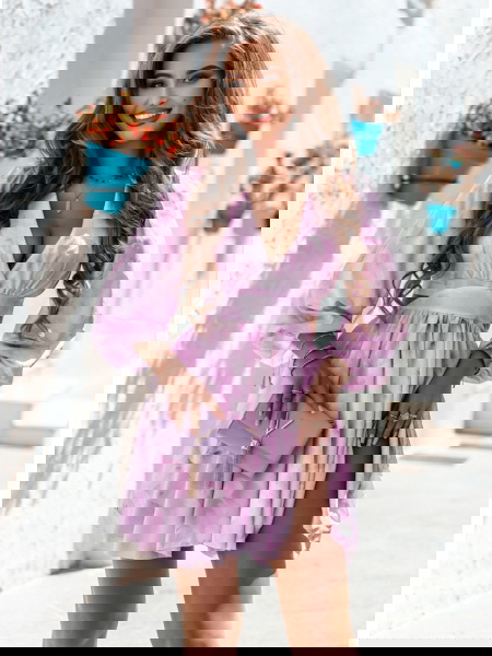 Wzorzysta sukienka... 2