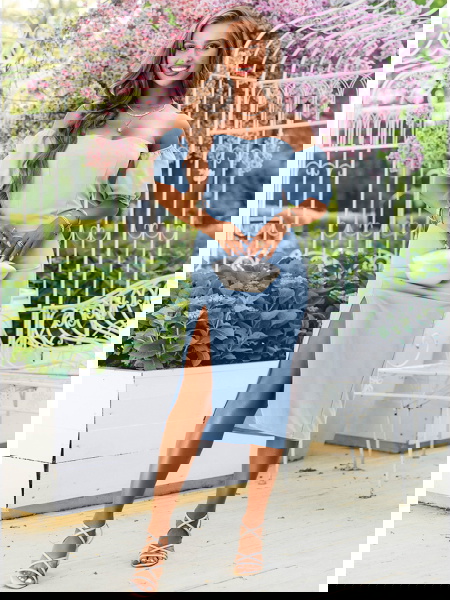 Błękitna sukienka hiszpanka... 2