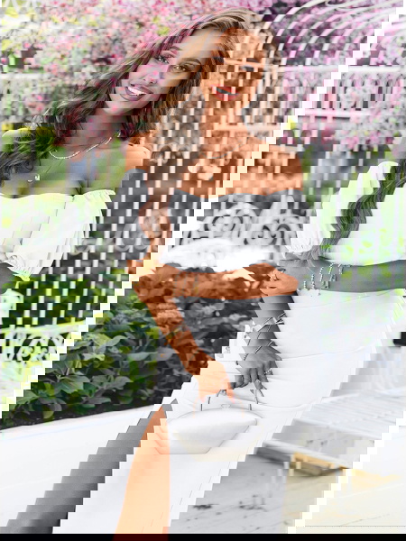 Biała sukienka hiszpanka z... 2