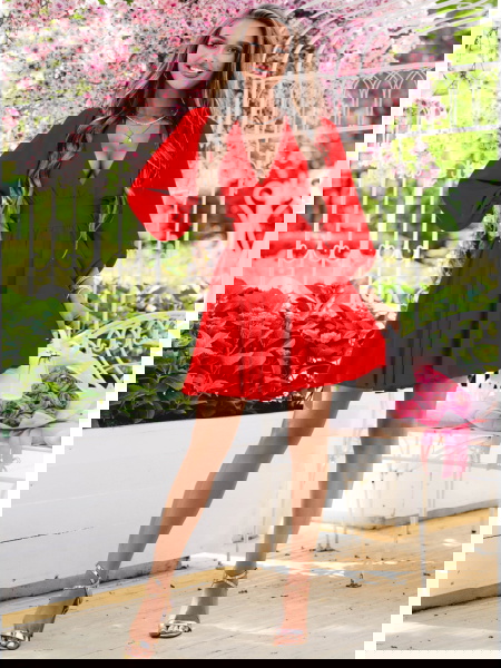 Malinowa sukienka... 2