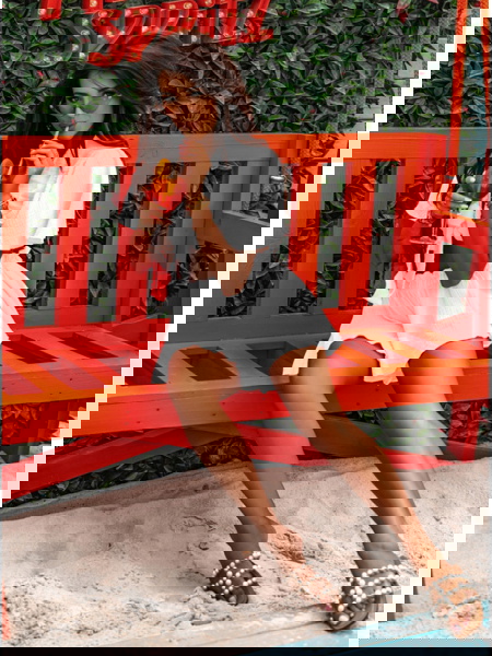 Biały muślinowy komplet... 2