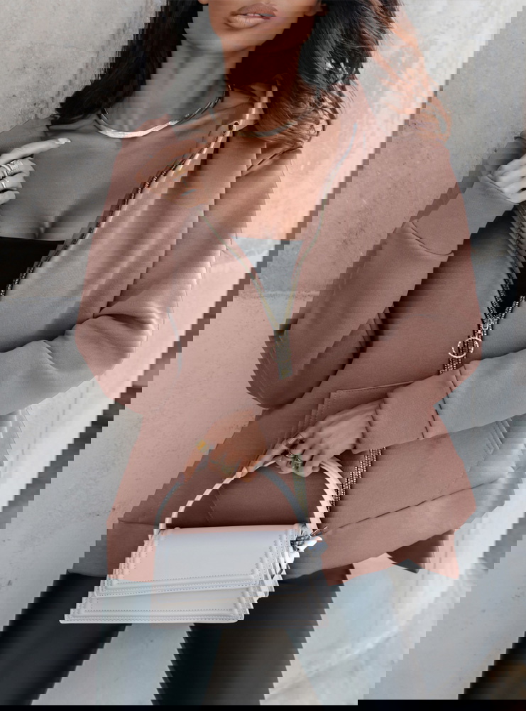 Bluza dresowa z kapturem i...