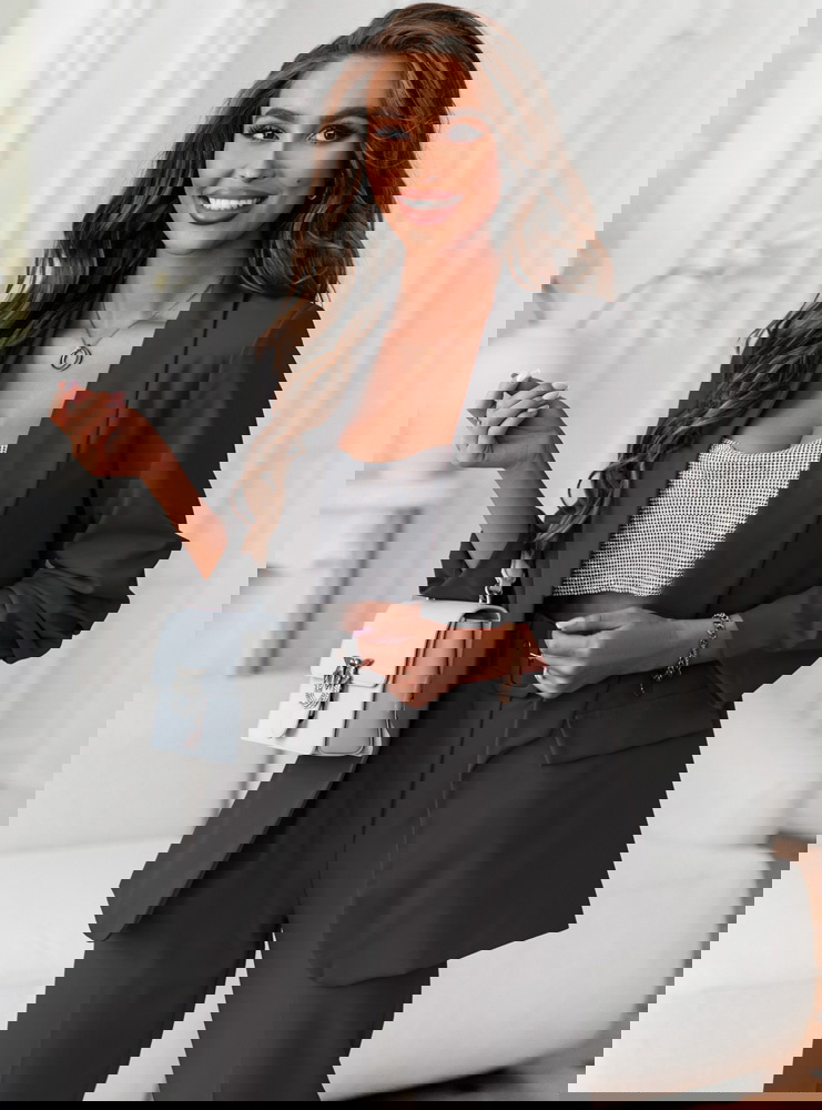 Grafitowy komplet garniturowy ze...