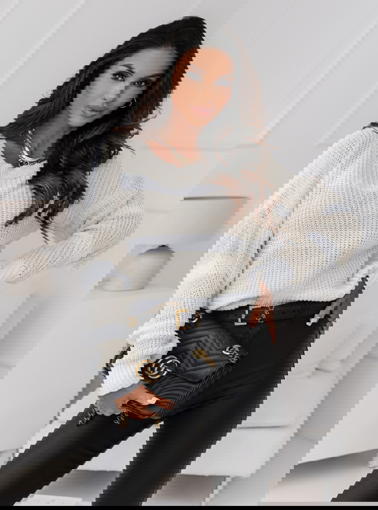 Sweter w paski Claudette - wzór 4