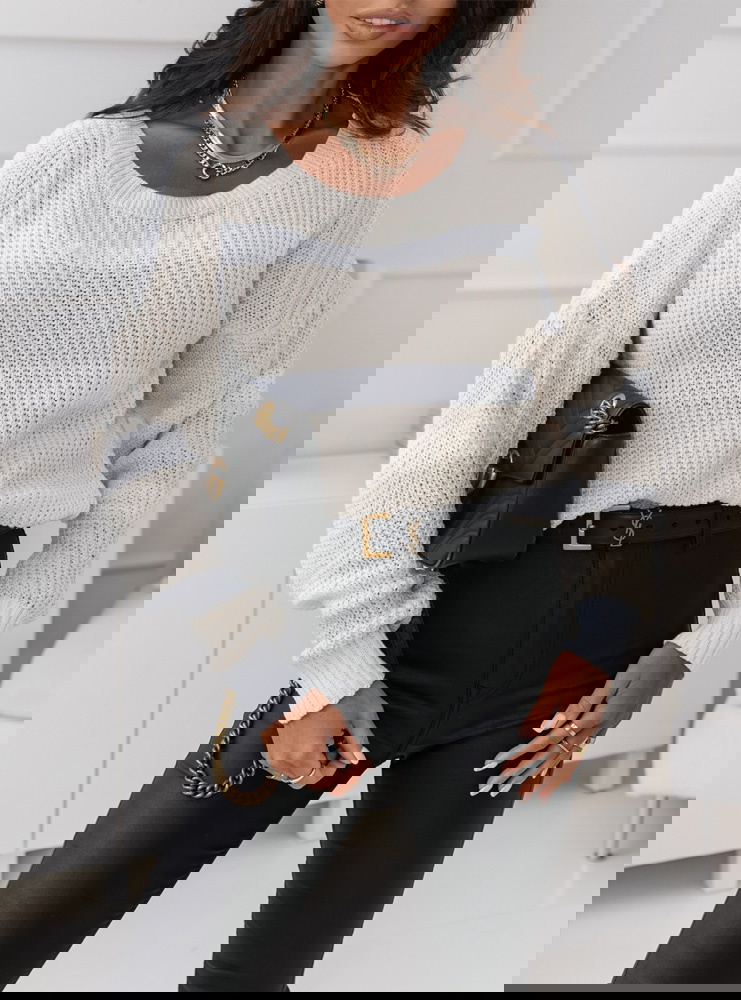 Sweter w paski Claudette - wzór 4