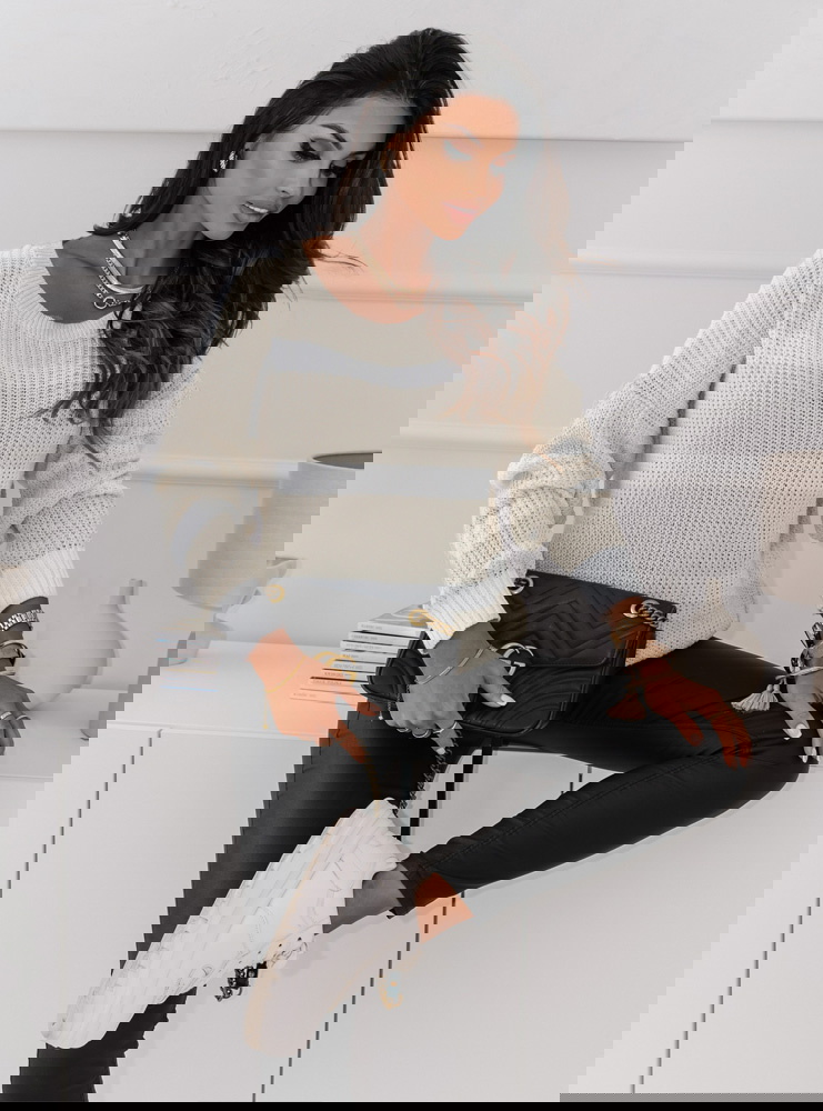 Sweter w paski Claudette - wzór 4