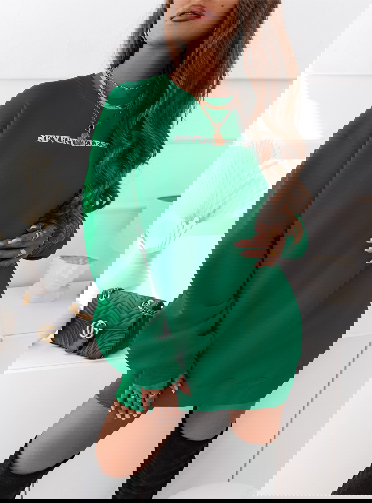 Długa bluza sportowa z napisami...