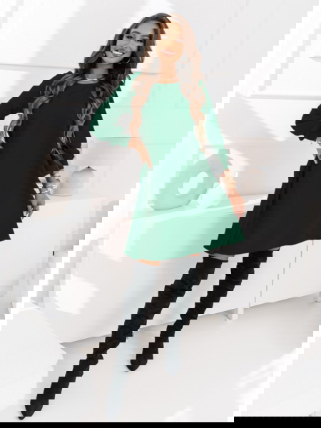 Trapezowa sukienka Calvina... 2