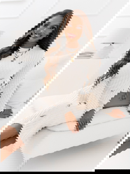 Sweterkowa prążkowana... 2