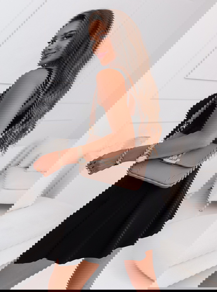 Czarne spódnico- spodenki Shainie