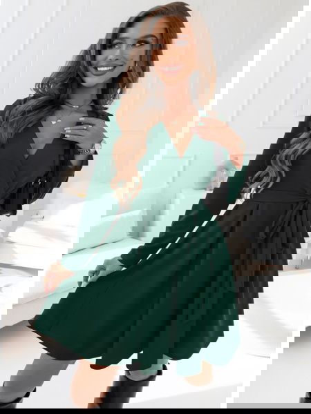 Sukienka z przekładanym... 2