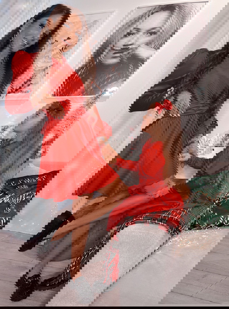 Malinowy zestaw świątecznych...