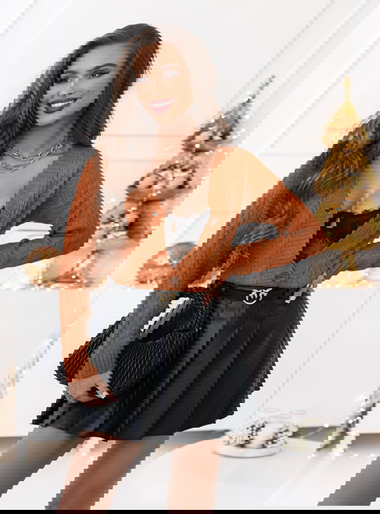 Sweter zapinany na guziki Tawana -...