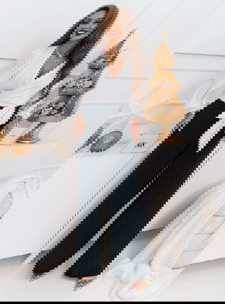 Spodnie z szerokimi nogawkami Inger -...