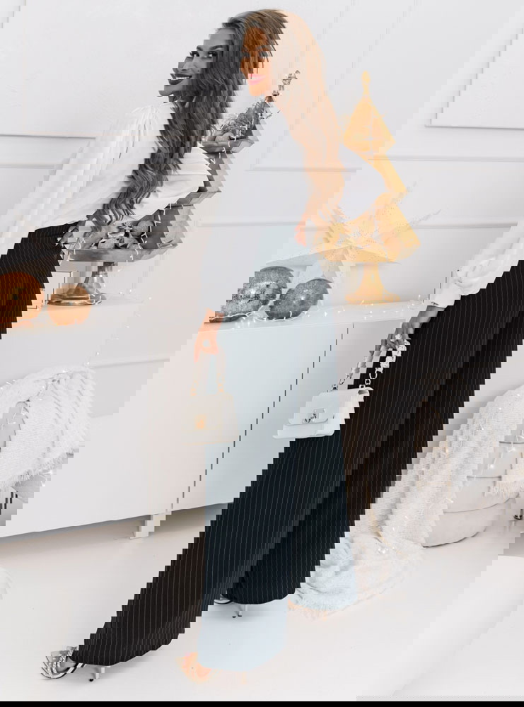 Spodnie z szerokimi nogawkami Inger -...