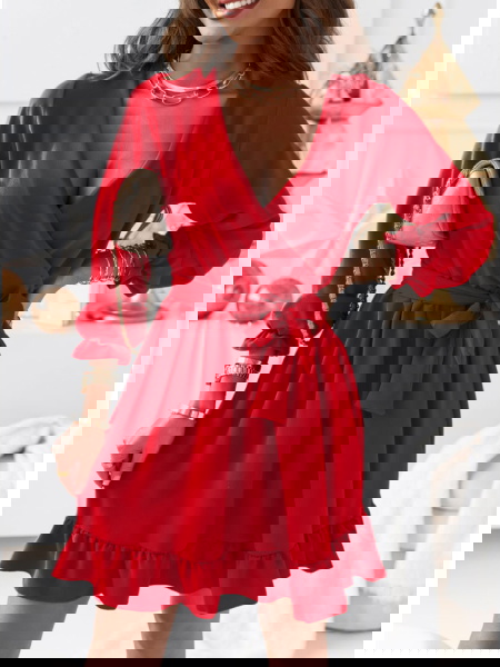 Malinowa sukienka... 2