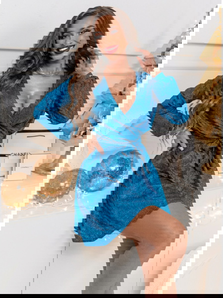 Turkusowa błyszcząca... 2