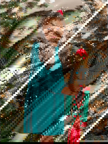 Satynowa dziewczęca... 2