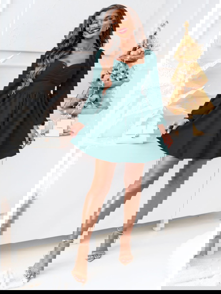 Sukienka z marszczeniem na... 2