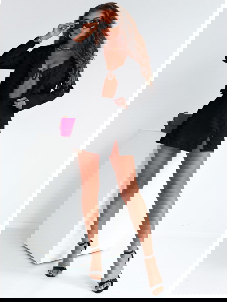 Czarny komplet garniturowy... 2