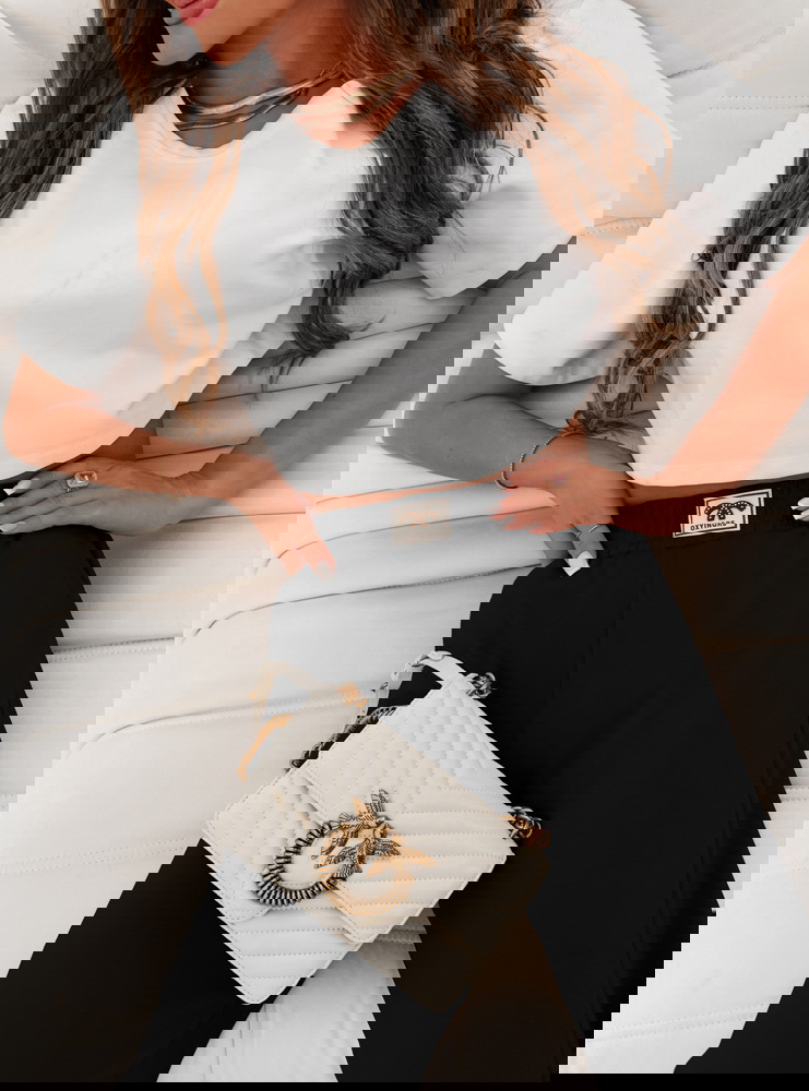 Czarne spodnie dresowe z szerokimi...