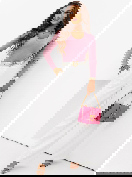 Prążkowana bluzka z... 2