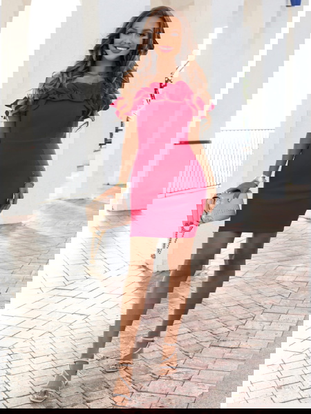 Malinowa dopasowana... 2