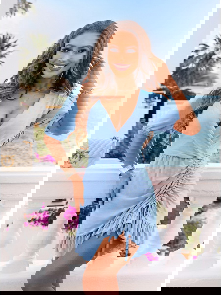 Błękitna dopasowana... 2