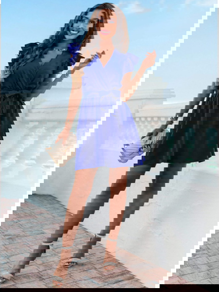 Chabrowa sukienka z... 2