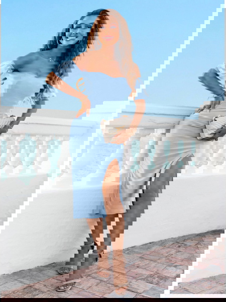 Błękitna sukienka hiszpanka... 2