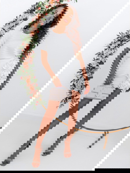 Biały komplet bluzka +... 2