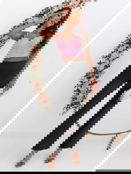 Czarne spodnie z... 2