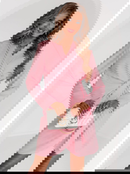 Pudrowa sukienka... 2