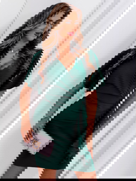 Sukienka z przekładanym... 2