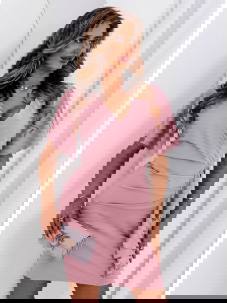 Sukienka z przekładanym... 2