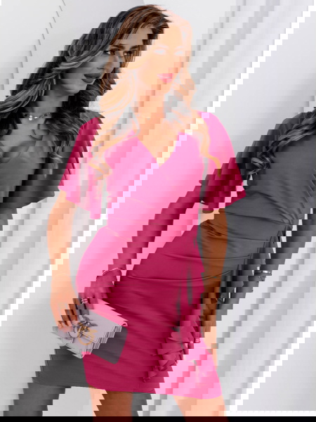 Sukienka z przekładanym... 2