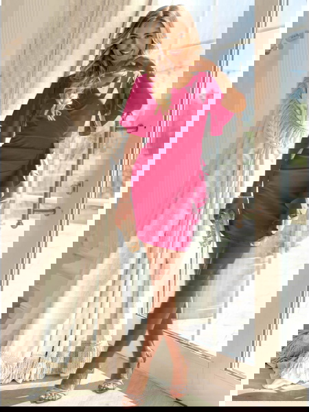 Sukienka z przekładanym... 2