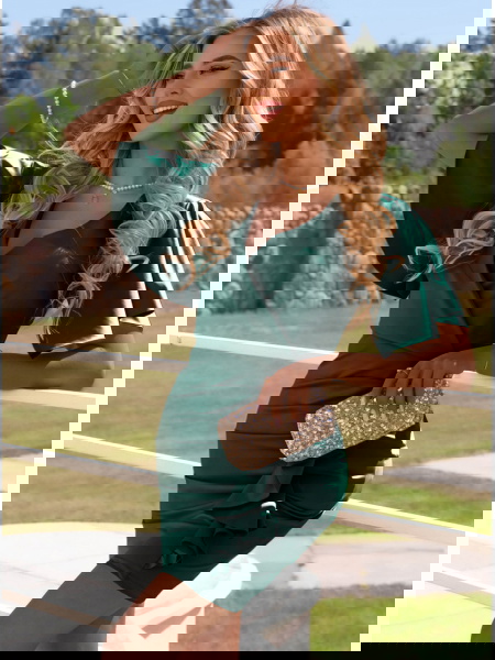 Sukienka z przekładanym... 2