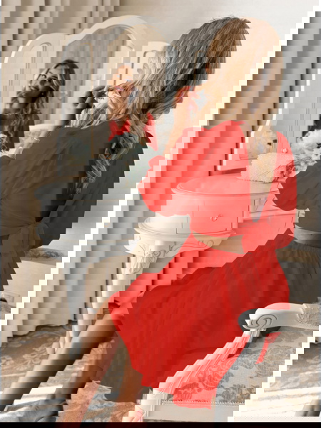 Malinowa sukienka... 2