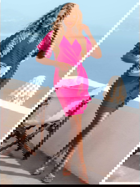 Sukienka z przekładanym... 2